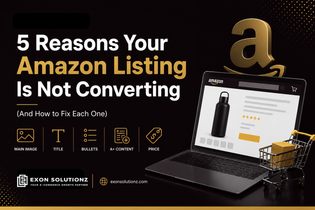 Amazon Listing Conversion Rate Optimization