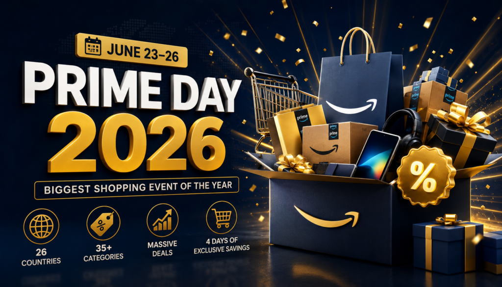 Amazon Prime Day 2026 dates and seller guide banner